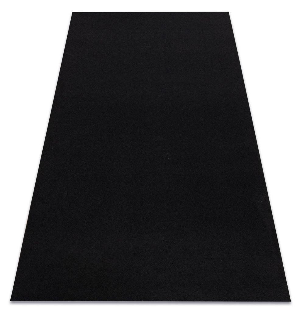 Tapis ANTIDÉRAPANT RUMBA couleur unique noir noir 120x200 Image du produit 