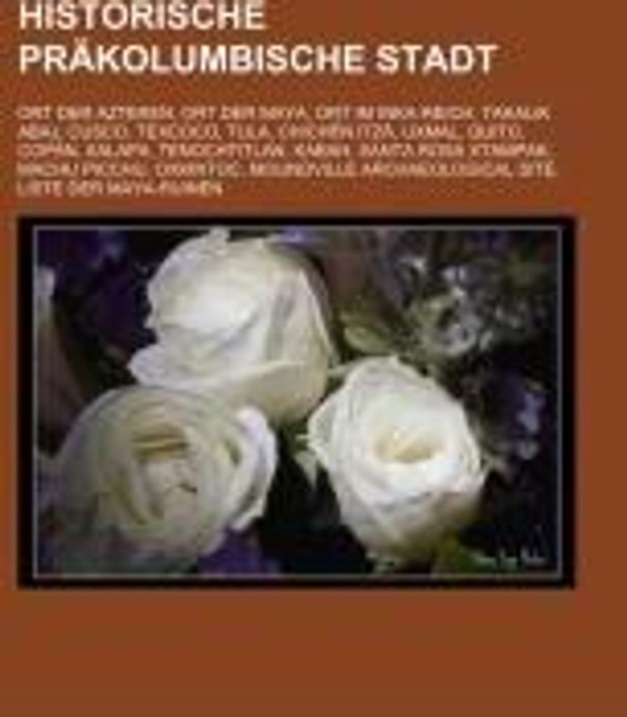 Historische präkolumbische Stadt
