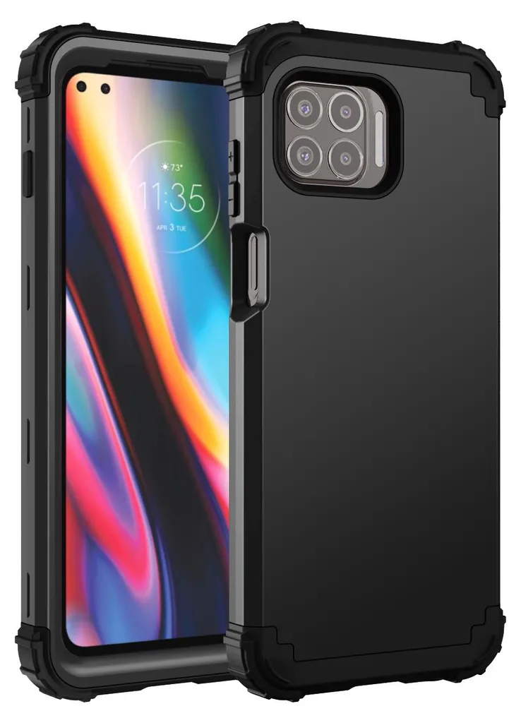 Cover Motorola One 5G per Bambini e Cadute: Custodia 3in1 Ultra Sicura