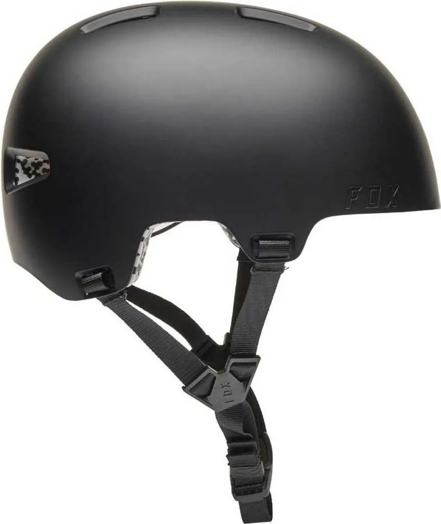 Casque de Vélo Enfant Fox Flight Pro Black : Protection et Confort Junior