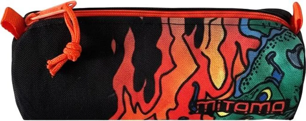 Trousse Ronde Noire pour Fournitures Scolaires et Bureautique Tombolino