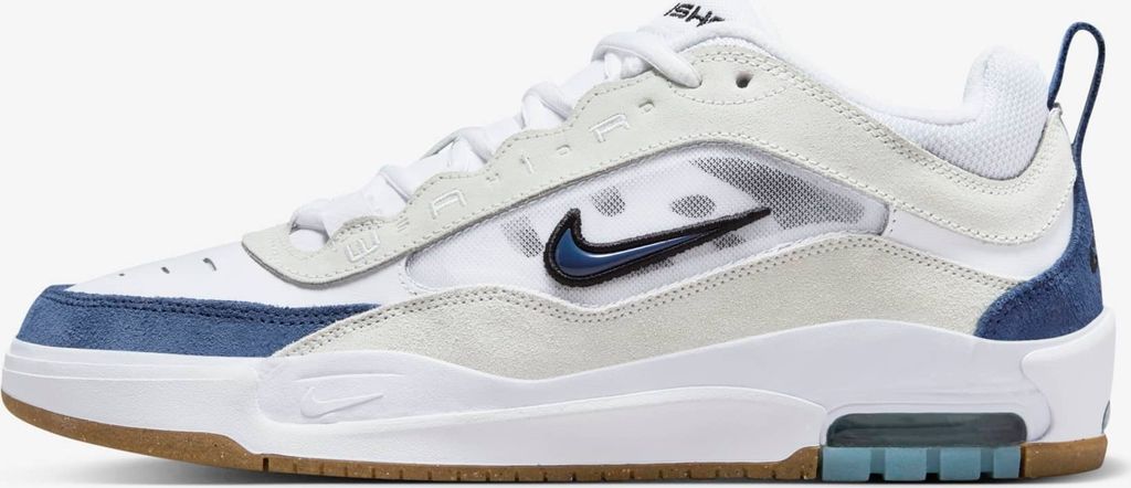 Nike Air Max Ishod Wair 2 SB "White & Marine Blue", Weiß/Blau, Größe: 39