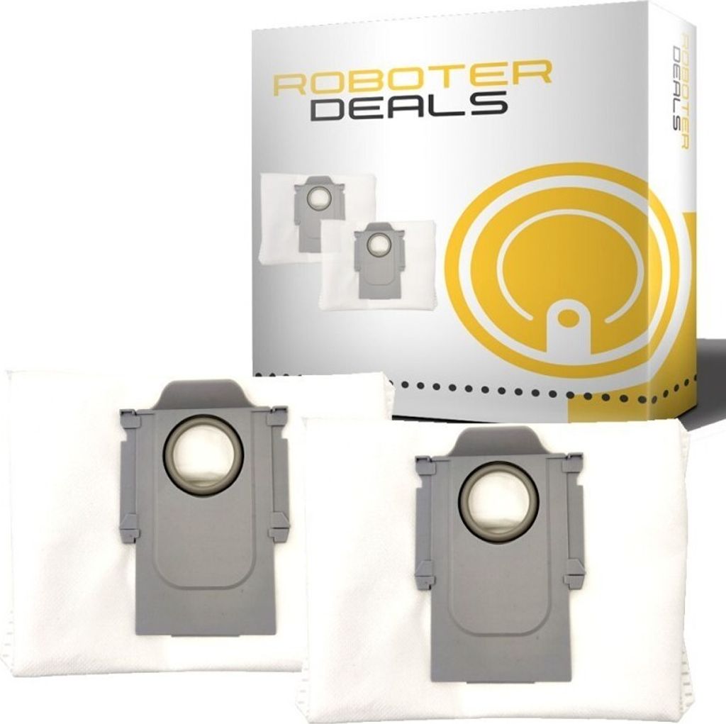 Staubbeutel, Ersatzbeutel (2 Stück) für Roborock Q8 MAX Plus mit Absaugstation