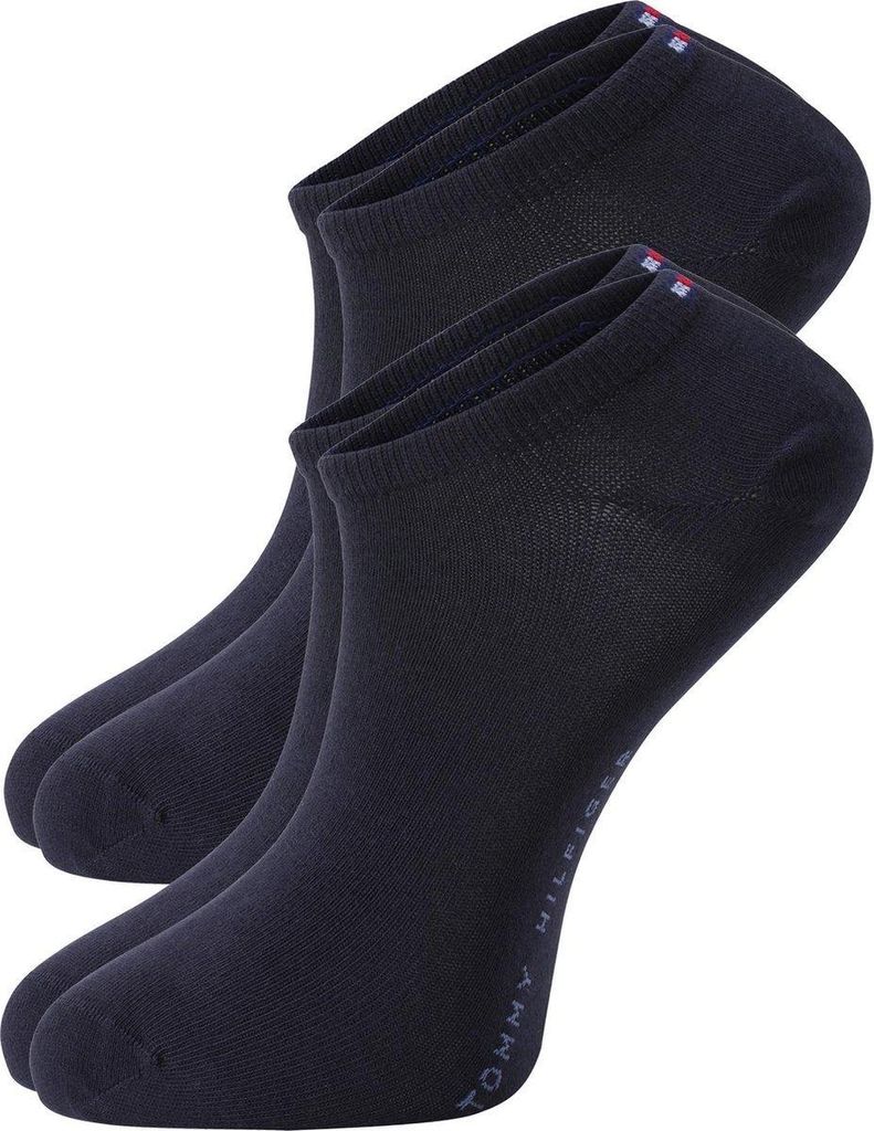 Tommy Hilfiger Herrensocken, 2er-Pack, Marineblau