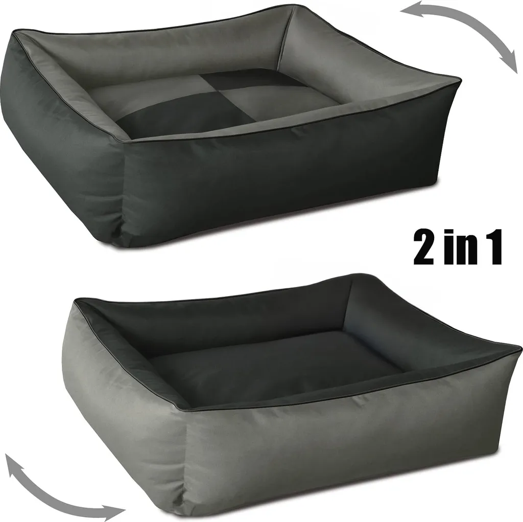 Canapé pour chien déhoussable et confortable XXL 120cm BedDog ROCK-FLOW