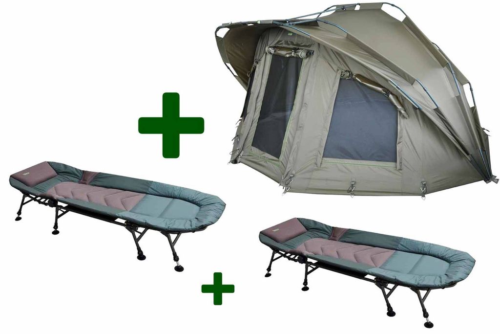 Fort Knox 2.0 Zelt 2Man + 2 Bedchairs 5 Seasons