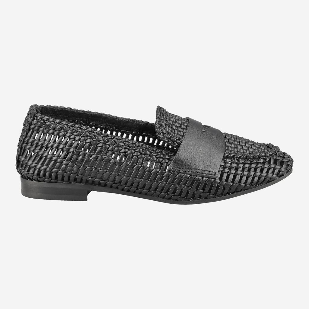 Donna Carolina CAPRI BRAID 57.135.471-001, Slipper & Mokassin in Schwarz für Damen, Größe 36