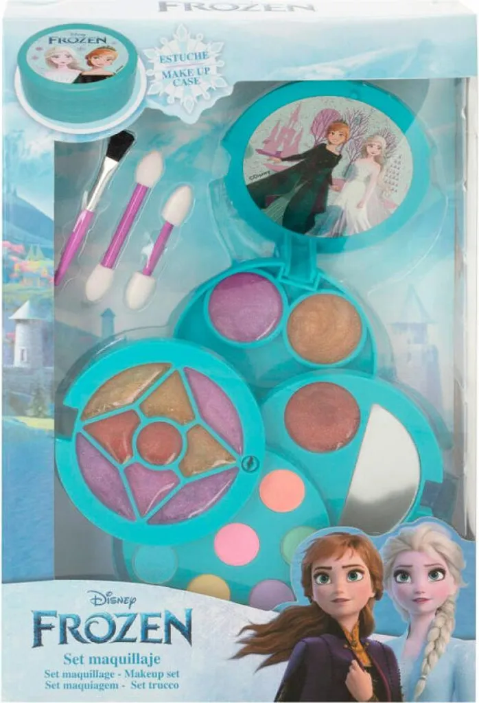 Kit de maquillage Disney Frozen lavable à l'eau - Coffret 20 pièces