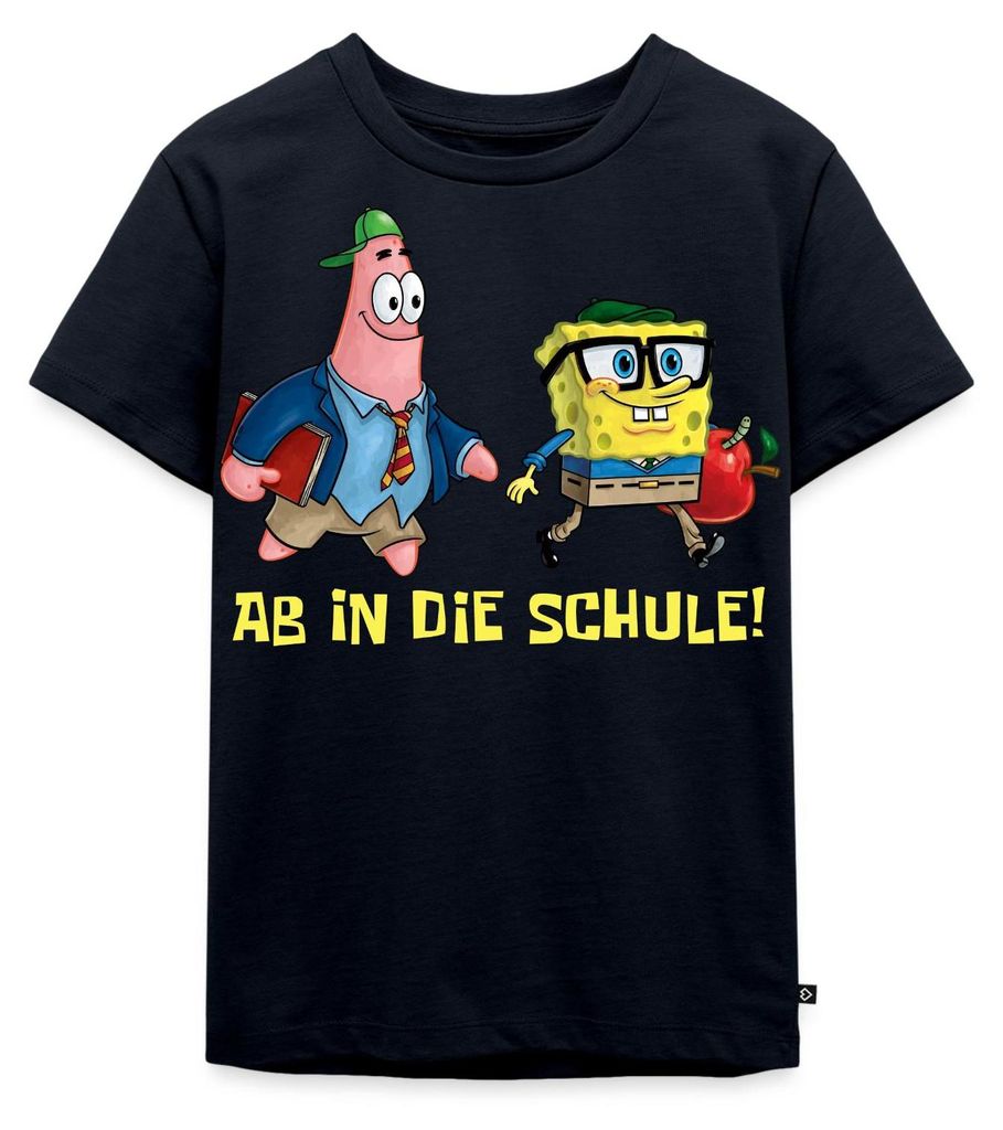 Spreadshirt Spongebob Schwammkopf Mit Patrick Ab In Die Produktbild 