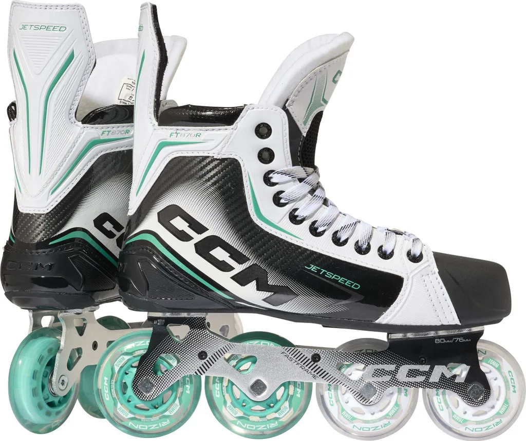 Roller Hockey CCM FT870 Intermediate Taille 6 pour Matchs de Championnat