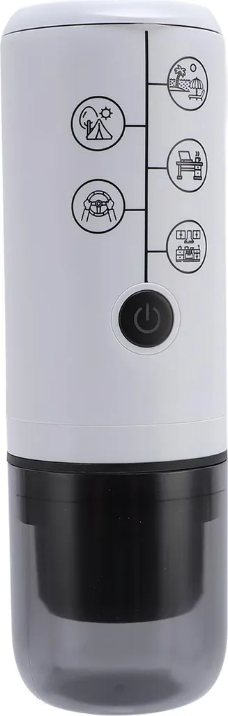 Cafetière Électrique 17 Bar Haute Pression - Design Blanc Multi-Usage