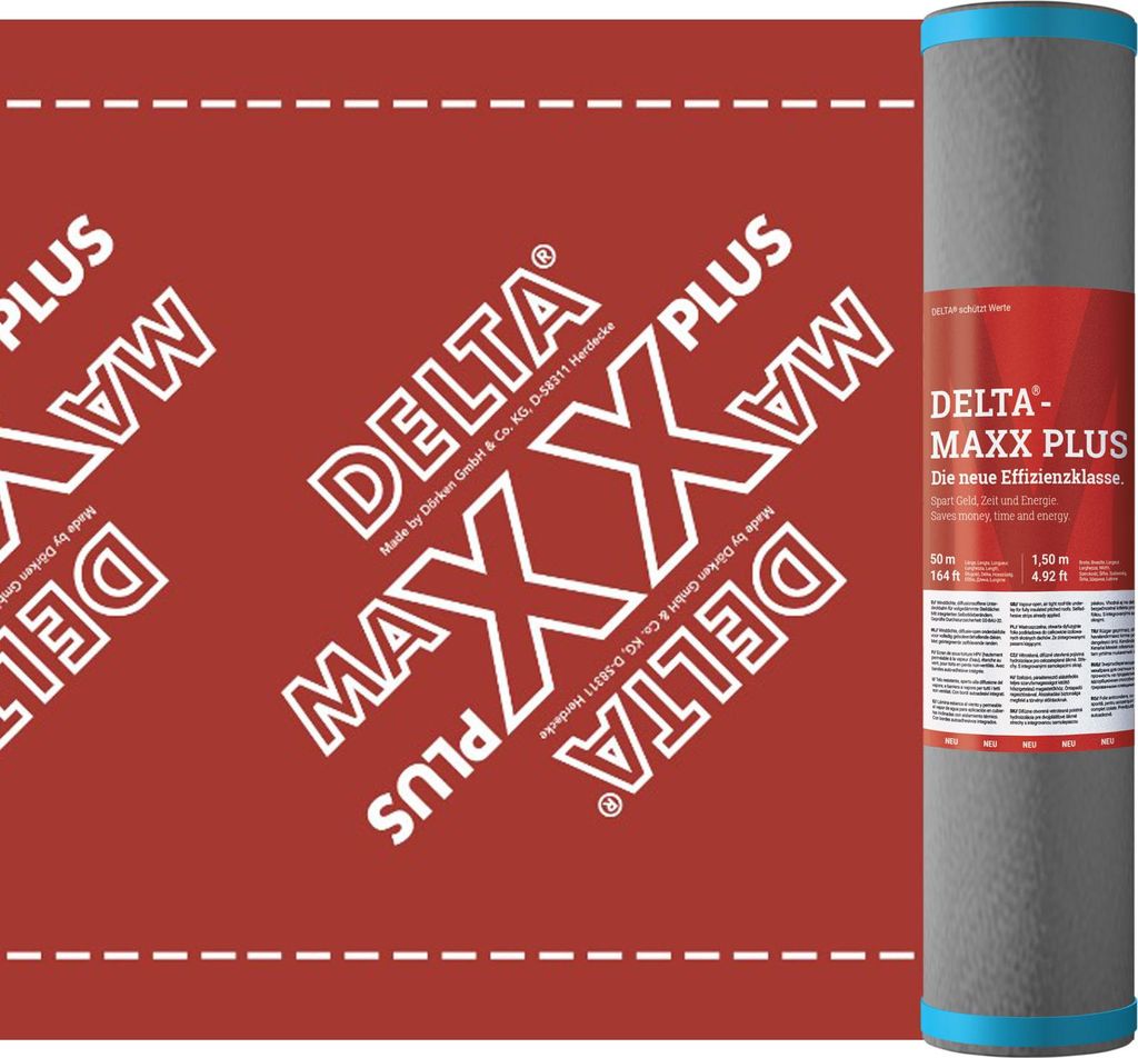Dörken DELTA-Maxx Plus Energiesparmembran 50x1,5m Produktbild 