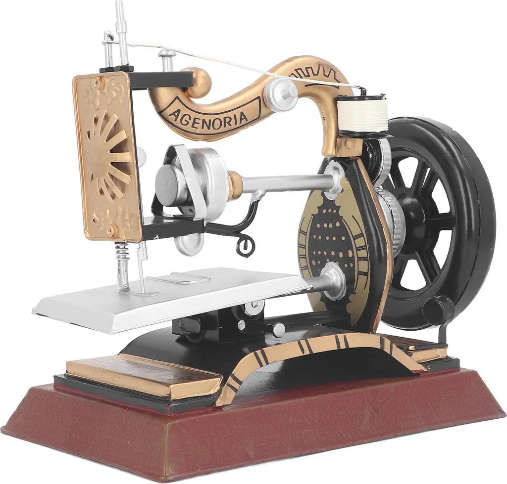 Machine à coudre décorative vintage : l'objet déco rétro idéal - 4