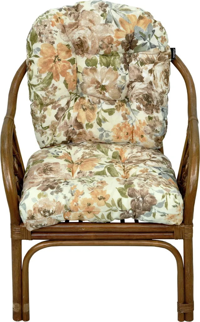 Cuscino Imbottito AMPO per Sedia Rattan Bahamas e Vimini da Giardino - 4