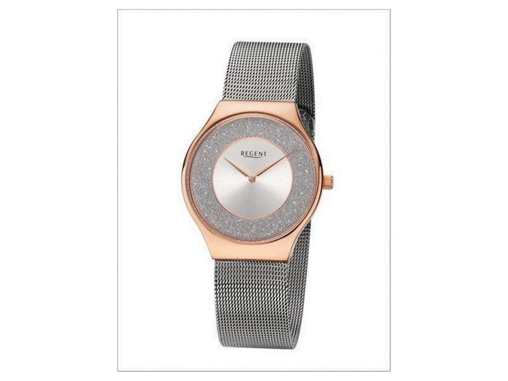 Montre Regent dames 12230705 en acier avec cadran lisible et épuré 32mm