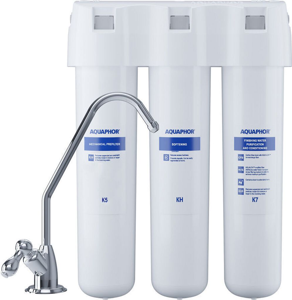 3-Stufiger Untertisch-Wasserfilter, 4000L Kapazität, Produktbild 