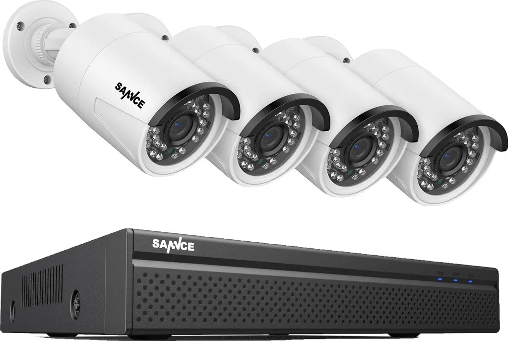 Vidéosurveillance 8MP SANNCE Haute Résolution POE et Disque Dur 2T