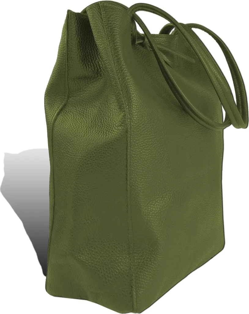 Toscanto Shopper Pelle Verde Oliva D2OTTM107SG - Weekend e Tempo Libero