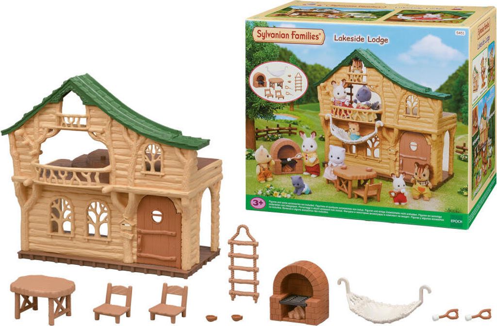 Cabina di legno con mobili Immagine del prodotto 