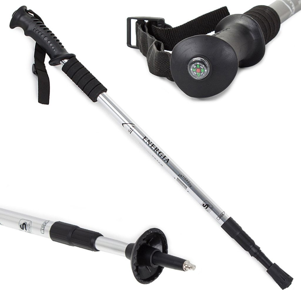 Nordic Walking Teleskop Wanderstock Antischock Trecking Produktbild 