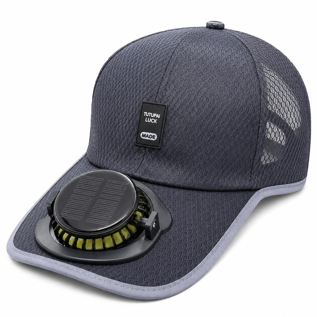 Cappellino da baseball da uomo con ventilatore a energia Immagine del prodotto 