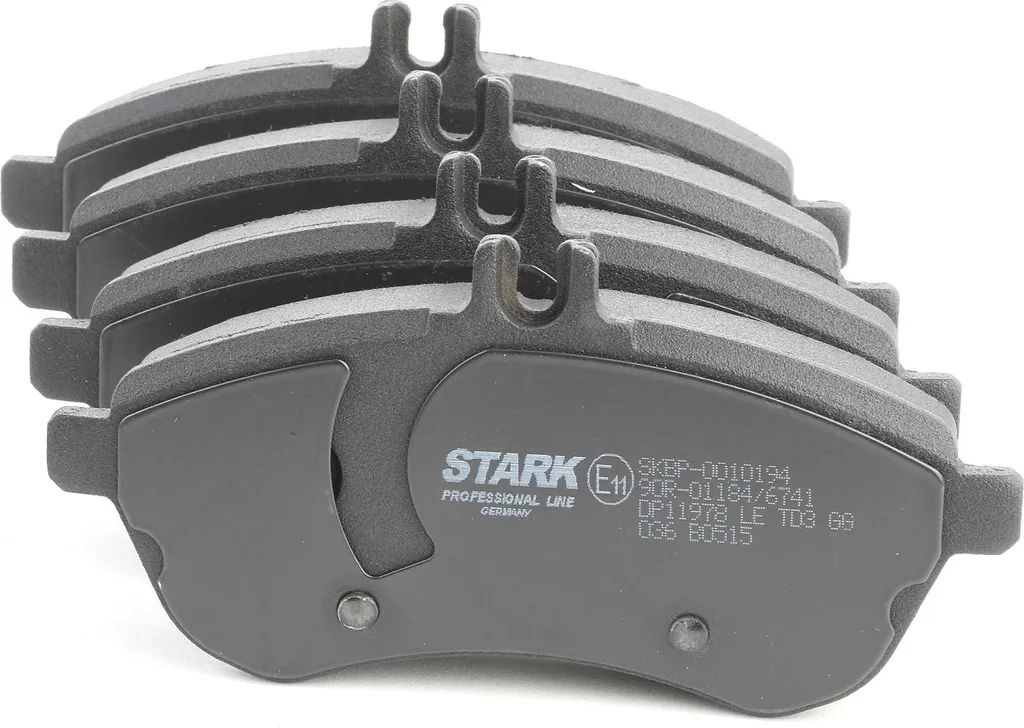 Jeu de plaquettes de frein avant pour Mercedes Classe E W212 et W211 STARK