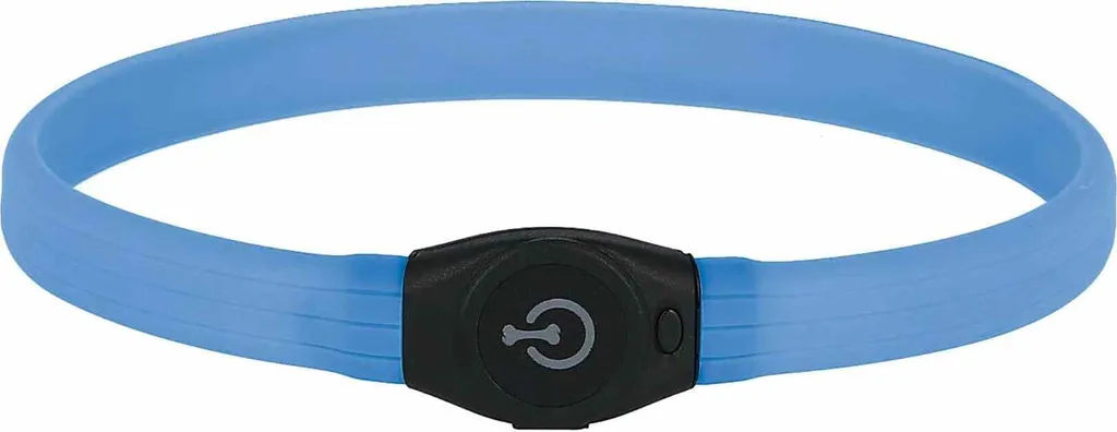 Collare LED Kerbl Maxi Safe Blu 65cm | Alta Visibilità Cani Taglia Grande