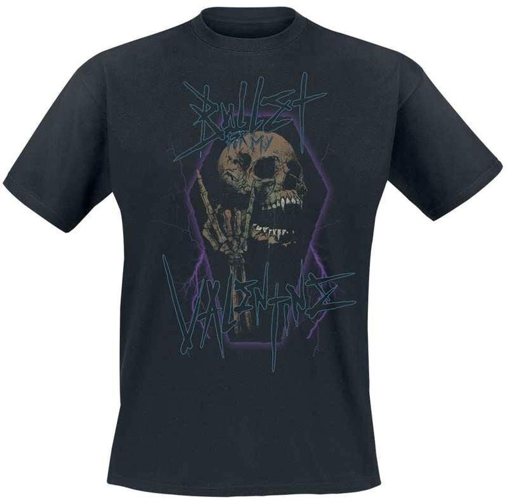 Bullet For My Valentine T-Shirt Herren Thrash Skull schwarz XXL