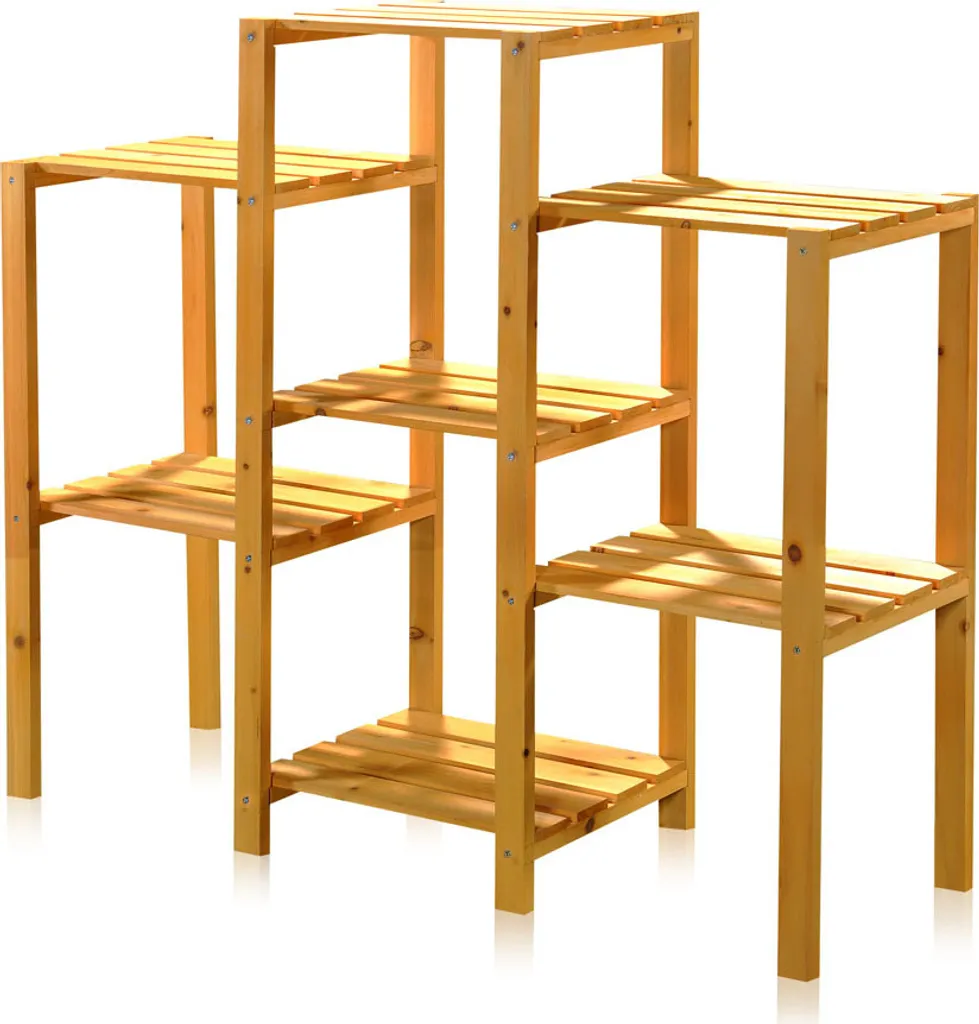 Armoire de jardin haute 190 cm en bois traité, grand volume de stockage