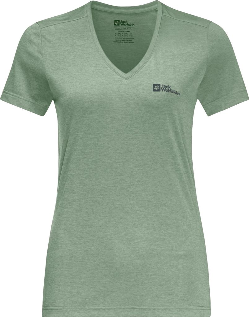 Jack Wolfskin Damen Crosstrail T-Shirt eucalyptus M