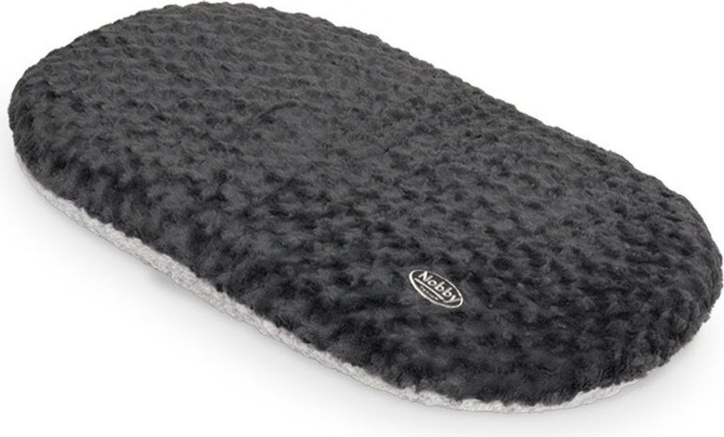 Nobby Kissen ovale "SEOLI" L x l : 47 x 31 cm dunkelgrau / Image du produit 