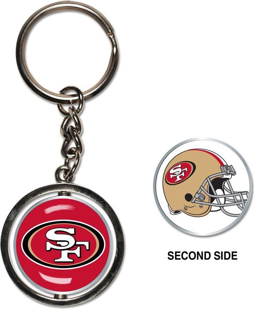 Wincraft SPINNER Schlüsselanhänger - NFL San Francisco Produktbild 