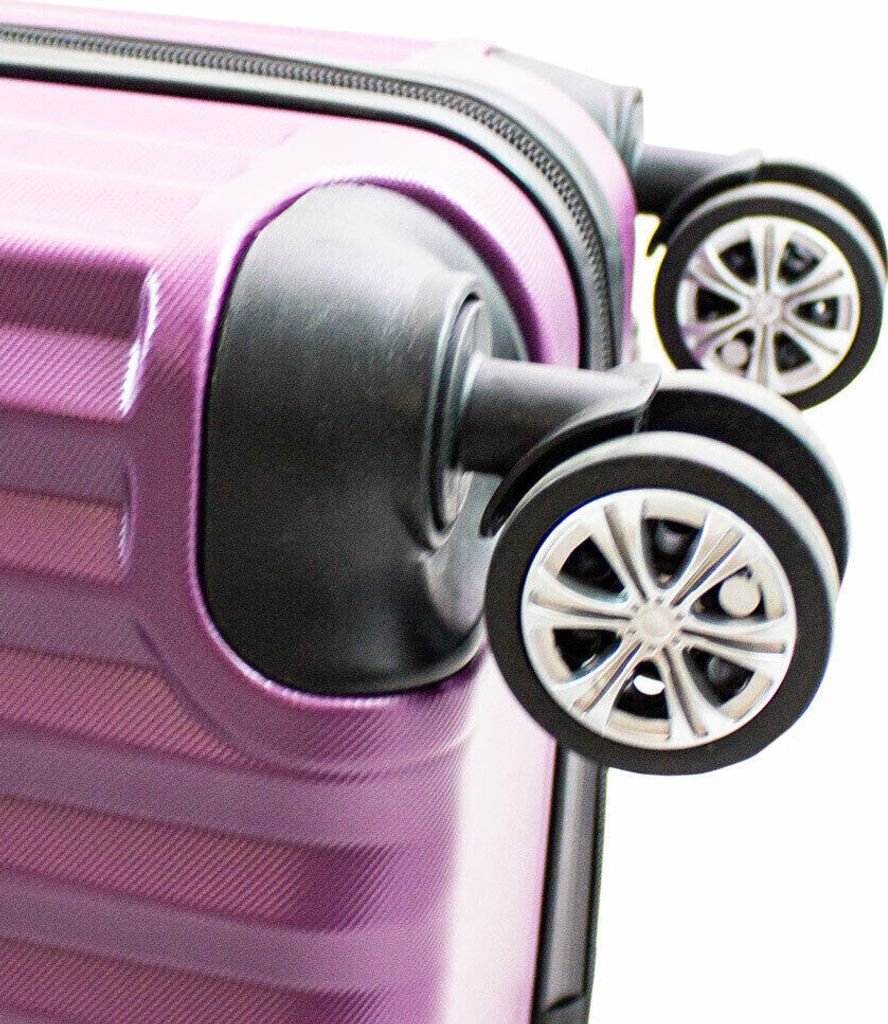 I I Monzana Trolley Mit Schloss 4 Rollen Alu-Teleskopgriff Handgepäck