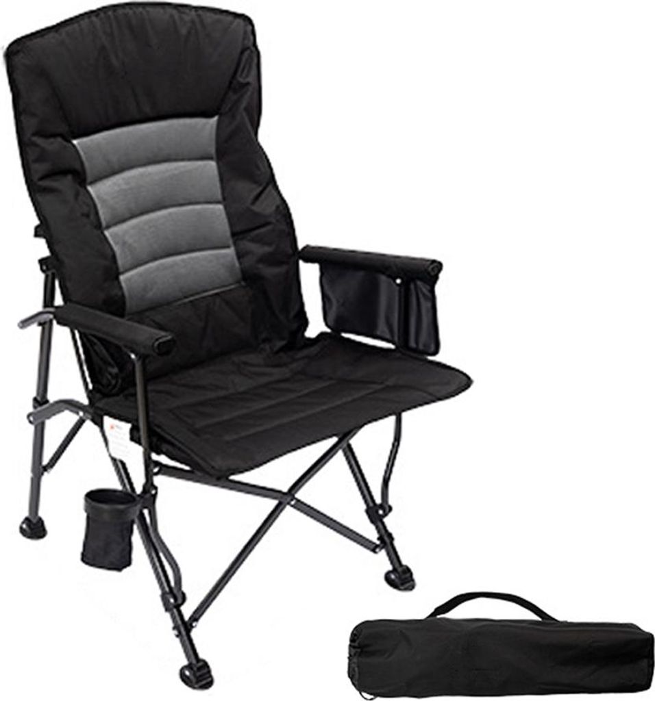 Outdoor Camping Klappstuhl Wandern Angeln Oxford Stoff Stuhl Tragbarer Stuhl mit Rückenlehne Garten Ruhe Stuhl Freizeit Rückenlehne Stuhl