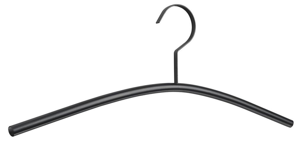 Garderobenbügel PIATTO für die Garderobe, aus lackiertem Produktbild 