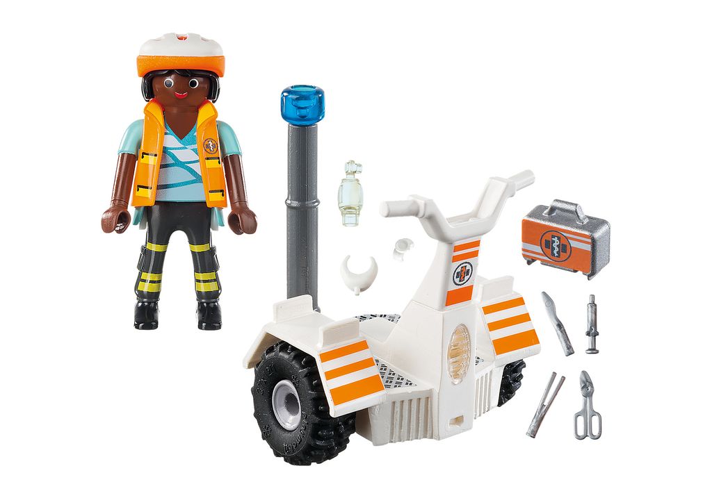 PLAYMOBIL Reddingsvoertuig met balansfunctie, 70052 Productafbeelding 