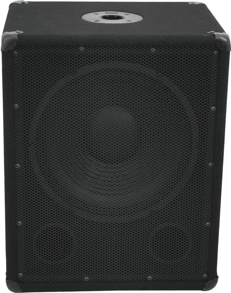 Subwoofer Passif 600W OMNITRONIC BX-1250 Enceinte de Basses de 12 Pouces