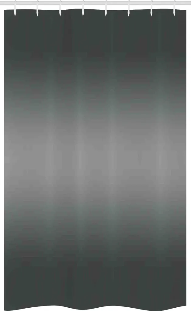 Tenda Doccia Professionale 120x180 ABAKUHAUS - Grigio Fumo Ombre