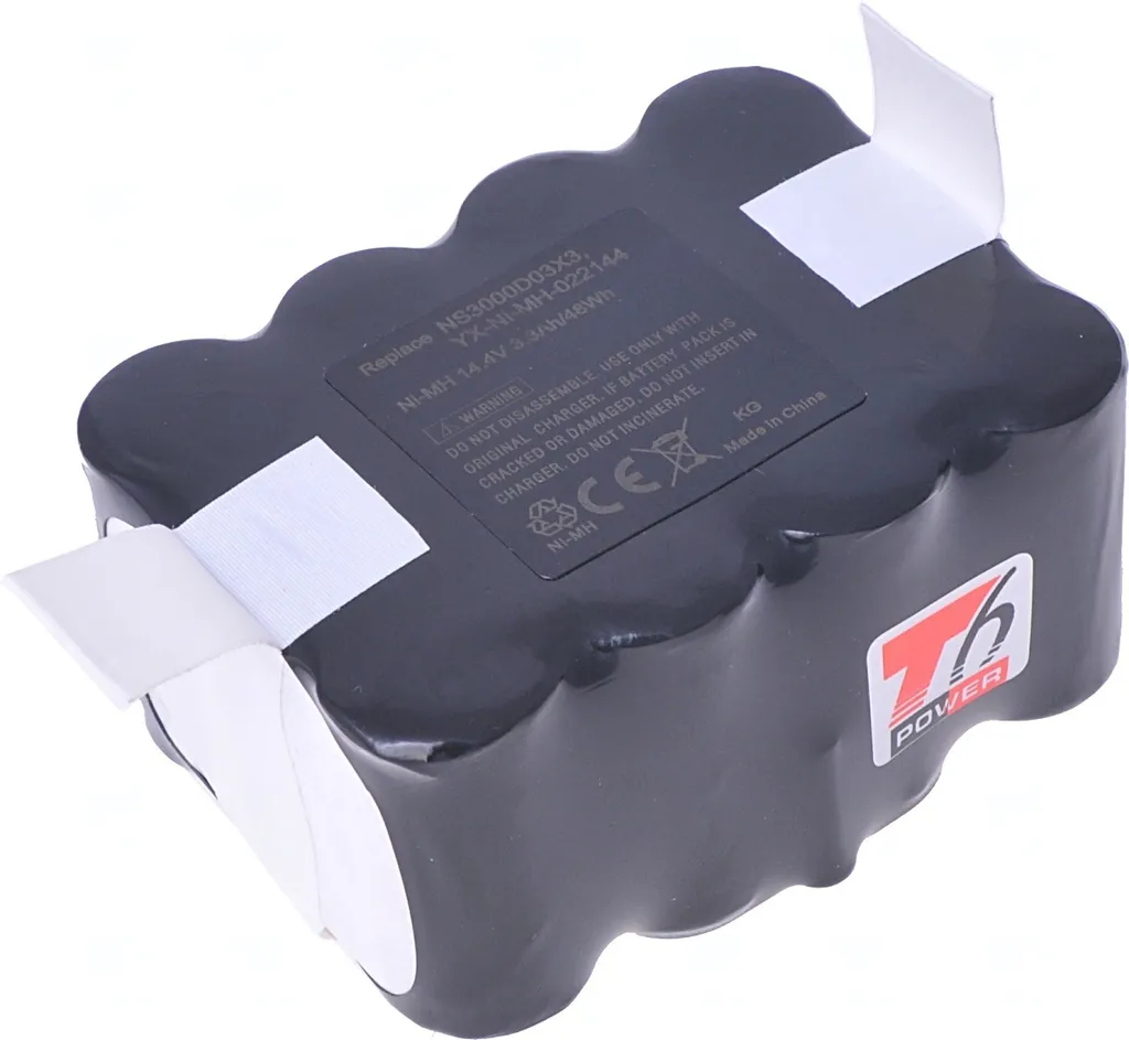 Batteria T6 Power xRobot XR510 14,4V | Alta Capacità 3300mAh Ni-MH