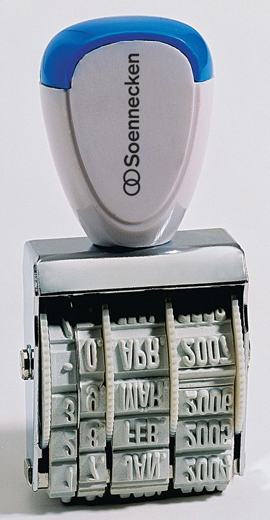 Datumstempel 3831 Monat in Buchstaben 4x27mm Packung mit 12 Stück