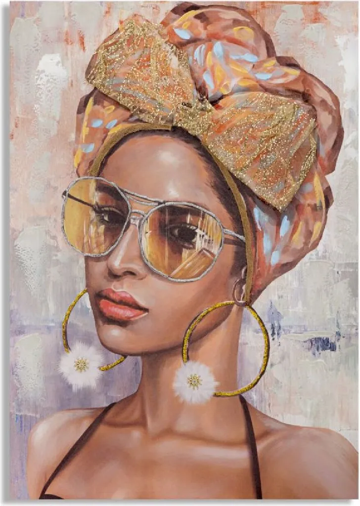 Mauro Ferretti murale Jennifer 70x3x100 cm multicolore