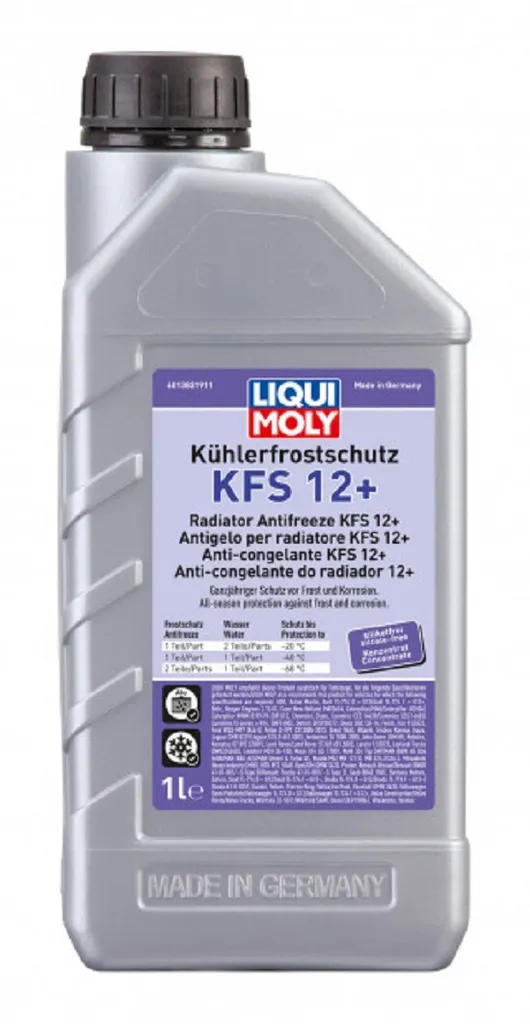 Liqui Moly Antigel KFS 12+ 20L - Évitez la Surchauffe et la Corrosion