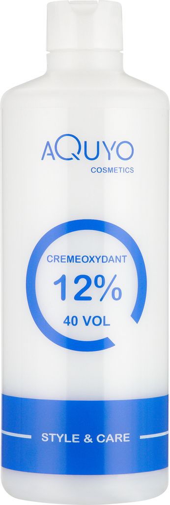 Creme Oxydant Entwickler 12% 500ml (40 Volumen) für das Mischen zur Haarfärbung, Tönung oder Blondierung | Oxidationscreme 12 prozent