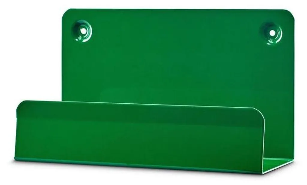 Support mural Cederroth en acier vert pour coffret de secours 1pc - 4