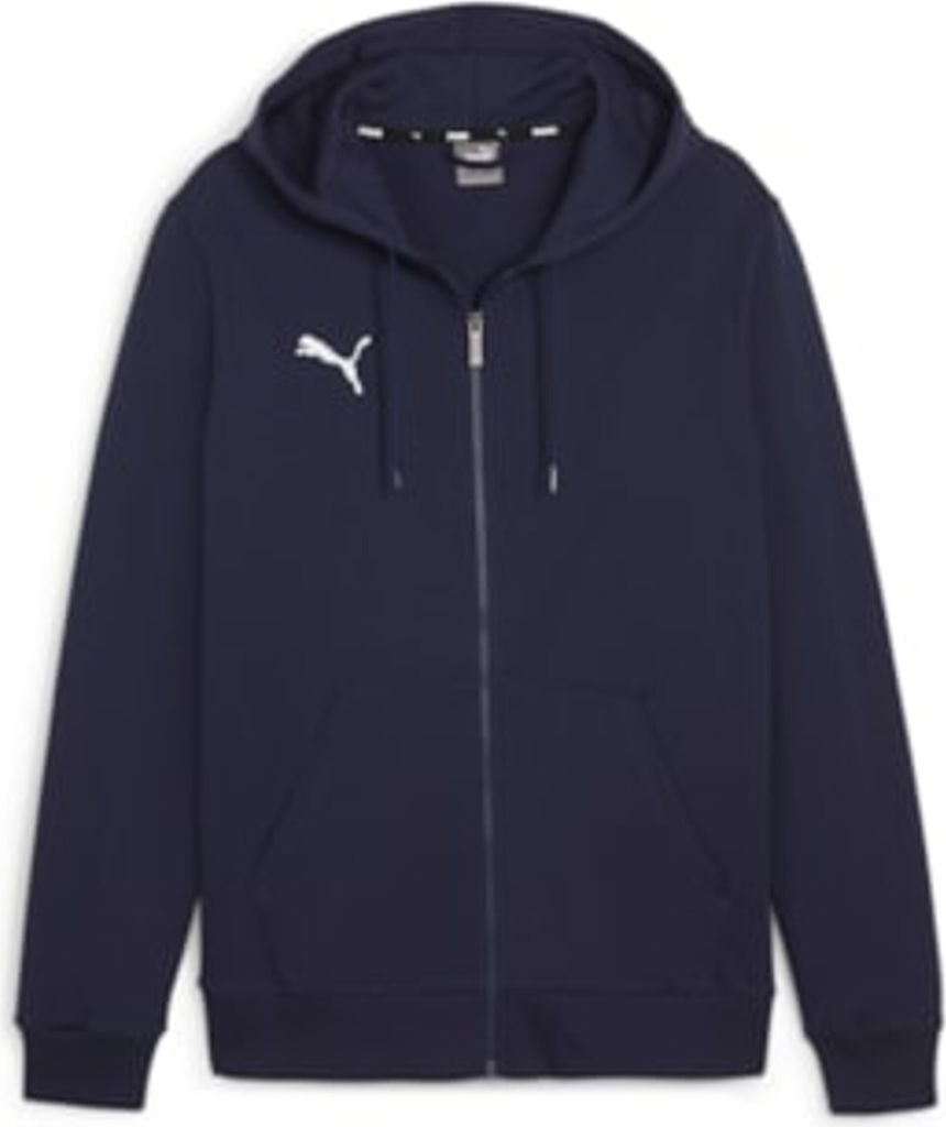 Puma teamGOAL Casuals Hooded Ja PUMA NAVY-PUMA WHITE PUMA NAVY-PUMA WHITE M