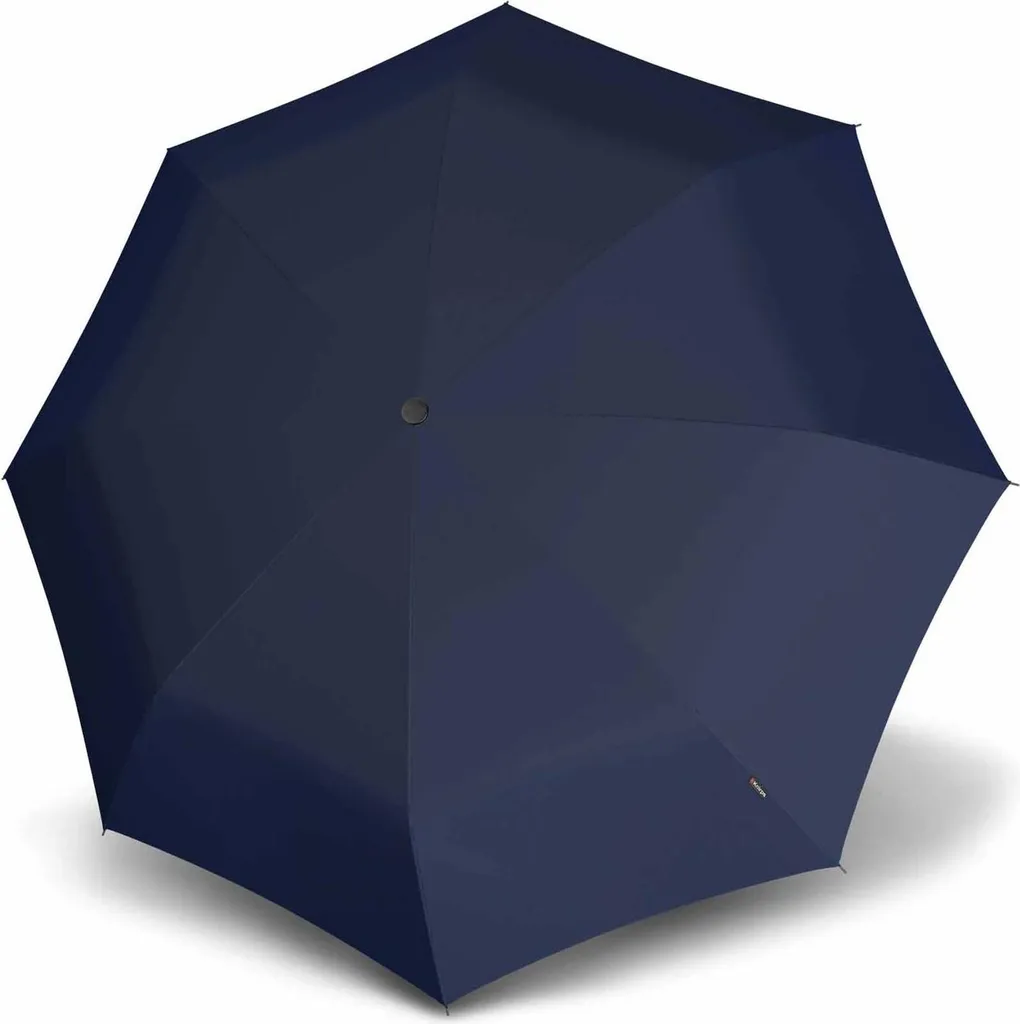Knirps C.041 Parapluie Compact Manuel Chrome Matt Navy Haute Résistance