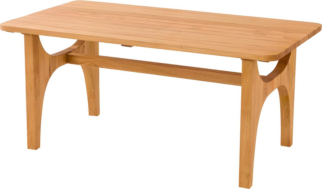 Eleganter brauner Esstisch aus Holz für stilvolle Essbereiche