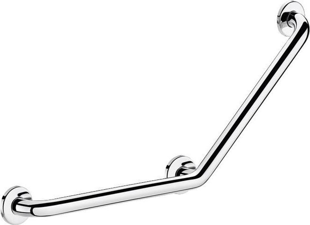 Delabie Winkelgriff 135Gr. D25 400x400mm,3Bef.P.,Edst. hgl.pol.