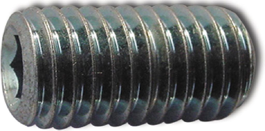 ISO4029/DIN916 45H M 6x 16 blank Gewindestift mit Ringschneide und Innensechskt.