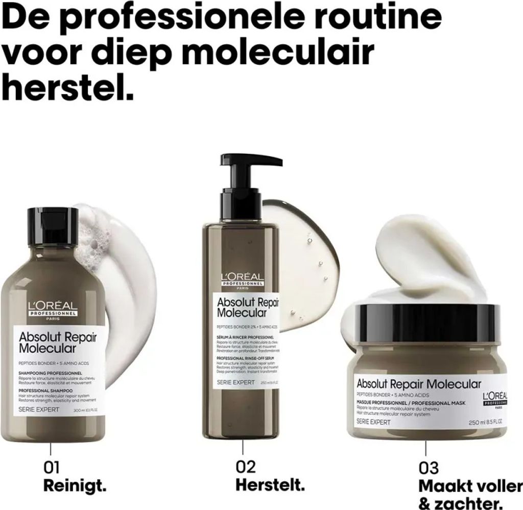 Loreal Serie Expert Absolut Repair Molecular Maske 500ml Produktbild 6